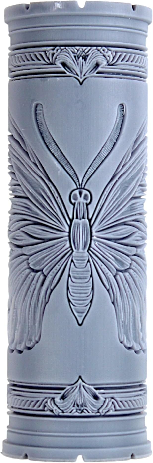 Butterfly Clay Texture Roller (4") - Insect Set #01 - Embossing Pattern Roller for Polymer & Ceramic Clay, Pottery & Crafts