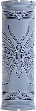 Butterfly Clay Texture Roller (4") - Insect Set #01 - Embossing Pattern Roller for Polymer & Ceramic Clay, Pottery & Crafts