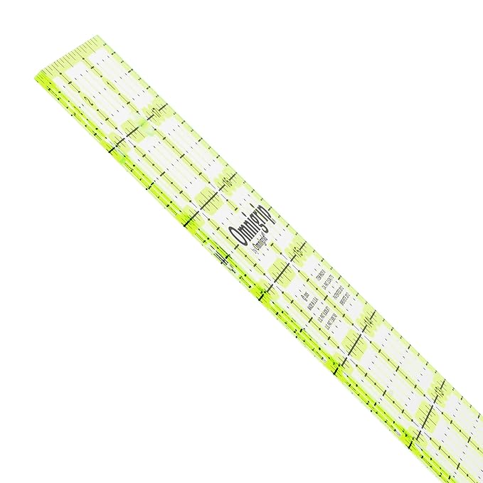 Omnigrip 20-1/2" x 20-1/2" Non-Slip Square Quilting Ruler by Omnigrid