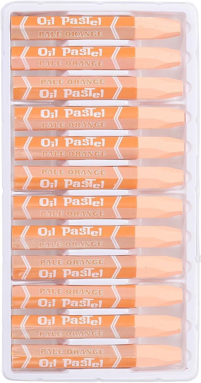 PATIKIL Skin Color Oil Pastels, 48Pcs Soft Oil Crayons Pastels Stick Vibrant and Creamy Art Supplies Bulk for Artists Beginners Art Painting Drawing Blending Graffiti Gallery