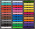 Professional Soft Pastel Sticks, 36 Colors Artist Chalk for Drawing, Blending, and Shading, Adult Art Supplies