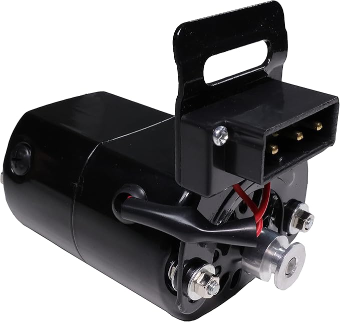 HimaPro Home Sewing Machine Motor(Black) with Foot Pedal, Motor Belt, Bracket, Bolts, and Carbon Brush