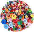 Greentime 4800-5000PCS Mix Color Assorted Sizes Round Resin Buttons for Crafts Sewing DIY Manual Button Handmade Ornament Buttons