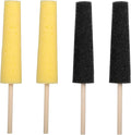 4pcs Pottery Sponge, Pottery Stick for Clay 2 Colors Burr Repair Ceramic Tools for Ceramic Throwing Trimming Shaping Carving Clay Projects