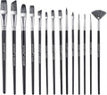 Paint Brushes,Paint Brushes Set for Acrylic Painting,Small Paint Brush,14Pcs Oil Watercolor Acrylic Paint Brush,Artist Paintbrushes for Body Face Rock Canvas,Kids Adult Drawing Arts Crafts Supplies