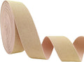 JESEP YONG 1.5 inch Glitter Pink Knit Elastic Band for Sewing 5 Yards Metallic Gold Ribbon Trims Spool Non-Slip Heavy Elastic Stretchy Strap for Pants Waistband-Wigs-Skirts-Craft Projects