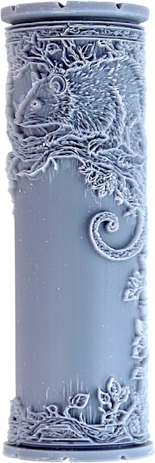 Virginia Opossum Clay Texture Roller (4") - Forest Set #01 - Embossing Pattern Roller for Polymer & Ceramic Clay, Pottery & Crafts