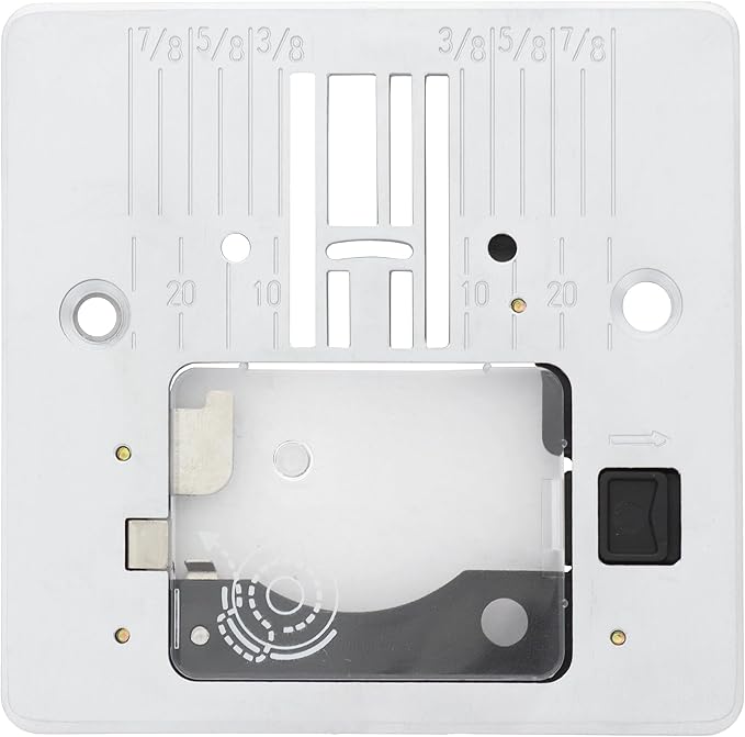 Needle Plate for Singer Sewing Machines (416472401) - 3323, 4411, 4423, 4452, 6380, and More | Models Include Heavy Duty, Talent, & Scholastic