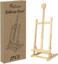 31 Inch H-Frame Tabletop Easel for Painting - Adjustable Portable Wooden Easel, Sturdy & Stable Art Easel for Adults, Artists, Beginners, Holds Canvas up to 24" - Perfect for Home and Studio