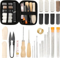 Mini Sewing Kit Upholstery Repair Kit Includes Thumb Sleeve, Scissors, Awl, Measuring Tape. Suitable for Cars, Sofas, Backpacks, Shoes, Tents, Mattresses, Binding Handmade DIY