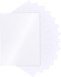 28 Sheets White Shimmer Cardstock 8.5 x 11 Printer Paper, 92lb Heavyweight Paper Card Stock for DIY Card Making, Greeting Cards, Wedding Invitations, Menus, School Crafts