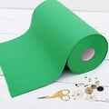 Threadart Premium Felt Roll - 12" x 10yd - Kelly Green | Soft Wool-Like Feel | 1.2mm Thick Fabric for DIY Crafts, Sewing, Crafting Projects | Compatible with Cricut Maker