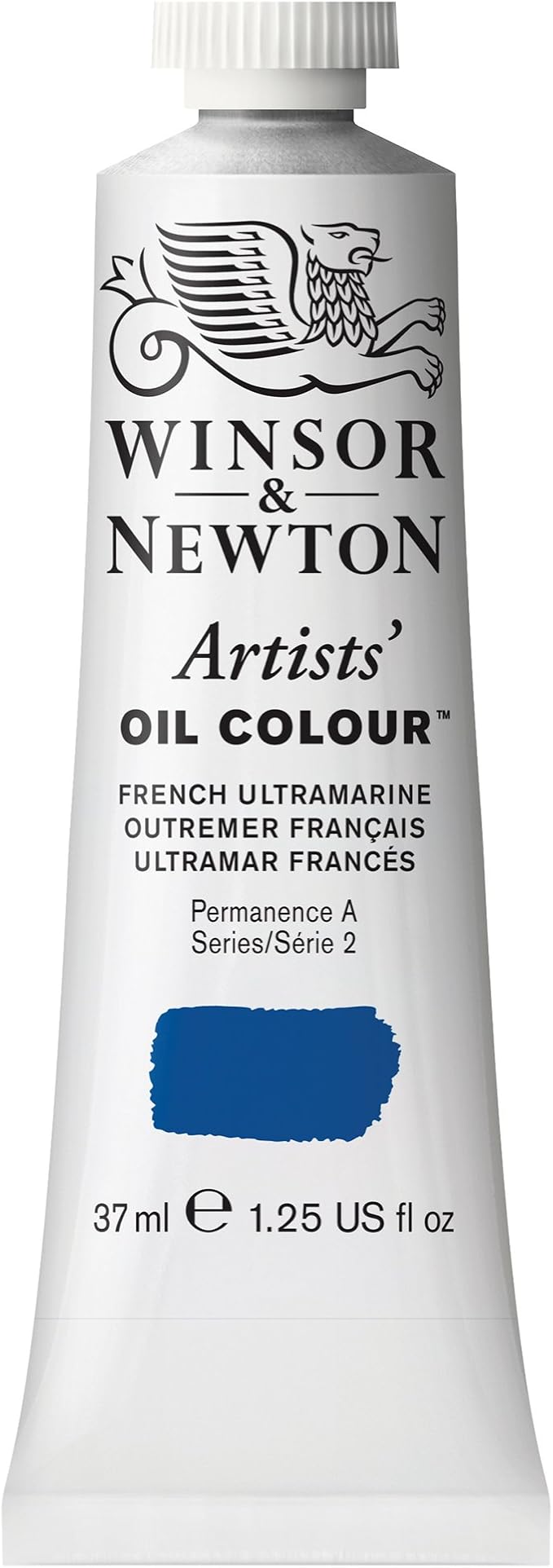 Winsor & Newton Artists' Oil Color, 37ml (1.25 oz) Tube, French Ultramarine