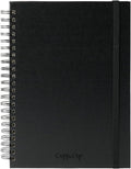 CuppaClip Sketch Book Hardcover Drawing Pad 300GSM Acid-Free Paper Spiral Bound Sketchbook 50 Sheets/100 Pages Art Supplies (Spiral Binding, 8.3x11.8in)