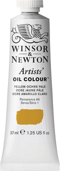 Winsor & Newton Artists' Oil Color, 37ml (1.25 oz) Tube, Yellow Ochre Pale