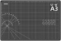 DIYSELF Cutting Mat 12in×18in, Cutting Mats for Crafts, Self Healing Cutting Mat A3, Fabric Cutting Mats Double Side for Sewing, Quilting, Craft Mat for Desktop