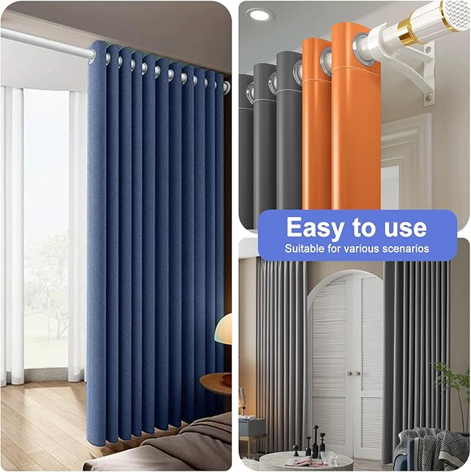 Polyester Corespun Denim Thread Tkt50 Tex60 J30, 8700yds, Suitable Light-Weight Denim Clothing and Home Decor,Mattresses,Curtains(Gold)