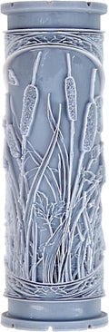 Cattails Clay Texture Roller (4") - Flower Set #02 - Embossing Pattern Roller for Polymer & Ceramic Clay, Pottery & Crafts