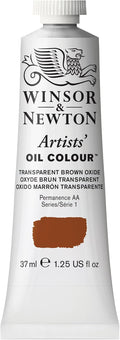 Winsor & Newton Artists' Oil Color, 37ml (1.25 oz) Tube, Transparent Brown Oxide