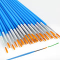 Small Paint Brushes for Crafts, Paint Brushes Set for Acrylic Painting 30PCS Bulk, Mini Painting Brushes for Kids Adults Oil Watercolor Rock Painting Body Face Nail Art
