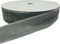 10 Yards Velvet Ribbon Spool (Gray, 2")
