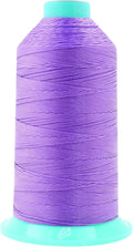 Mandala Crafts Size 207 630D T210 Bonded Nylon Thread - Lilac 800 YDs Tex 210 Heavy Duty Sewing Threads for Leather, Jeans, Weaving, Outdoor Marine Upholstery
