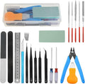 24Pcs Gundam Model Tools Kit Hobby Building Tools Modeler Basic Tools Craft Set for Car Model Building Repairing and Fixing