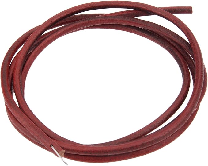 Sewing Machine Belt, 6FT Leather Belt for Singer Treadle Sewing Machine, Leather Belt Antique Treadle Parts + Hook