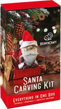 BeaverCraft DIY06 Santa Whittling Kit – Wood Carving Kit for Beginners – Wood Carving Tools Set, Diy Crafts for Adults – Woodworking Kits for Kids&Teens – Hobby Kits for Adults, Woodworking Gifts