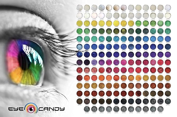Eye Candy Premium Mica Powder Pigment “Arashiyama Green” (50g) Multipurpose DIY Arts and Crafts Additive | Woodworking, Bath Bombs, Resin, Paint, Epoxy, Soap, Nail Polish (Arashiyama Green, 50G)