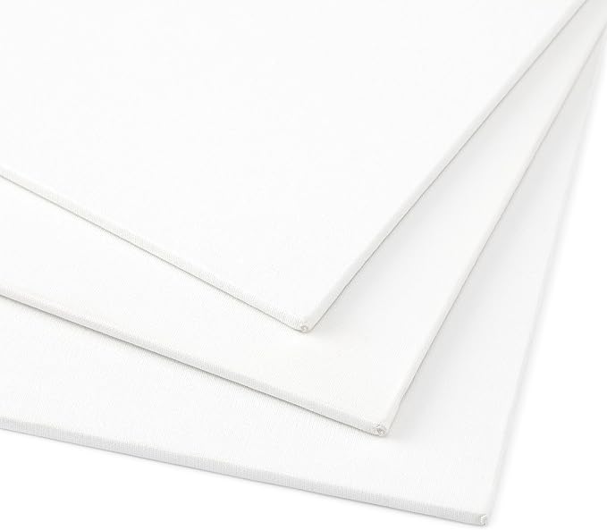 Portrait-Smooth Artist Canvas Panel 18x24 - Professional Quality 100% Cotton Canvas Panels for Painting - Ideal for Painting, Acrylics, Oils