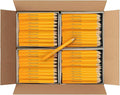 Mini Golf Pencils Without Erasers - 384 Count - Classic Pre-Sharpened #2 HB American Pew Pencils Standard Hex Shaped Bulk Pack