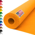 36" x 1200" (100 ft) Halloween Orange Construction Paper Roll – Made in USA Construction Kraft Paper for School Projects, DIY, Decorations, Bulletin Bards, and Gift Wrapping