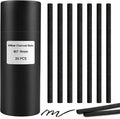 Willow Charcoal Sticks, Natural Willow Charcoal Pencils for Artists, Beginners, Students, Great for Sketching, Drawing, and Shading, Pack of 25 (7-9, Millimeters)