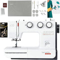 Bernette B35 Sewing Machine for Beginners | 23 Built-In Stitches, 7 Presser Feet, One-Step Buttonhole | Includes Cutting Mat, Scissors, Bobbins, Seam Ripper, Screwdriver, Foot Pedal & Accessories