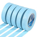 Light Blue Painters Tape,1 inch x 60 Yards x 5 Rolls (300 Yards Total) - Medium Adhesive Masking Tape for Painting,Labeling,DIY Crafting,Decoration and School Projects