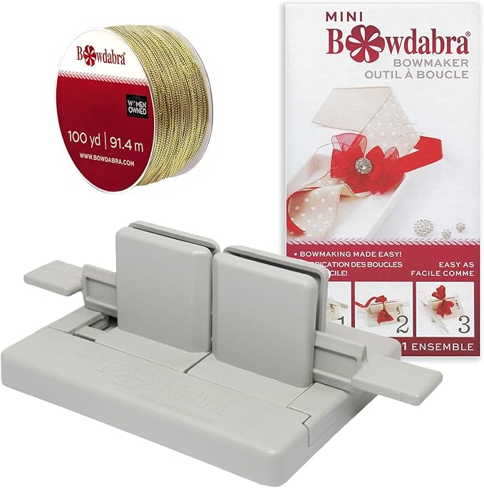 Morex x Bowdabra Combo, Mini Bow Maker, and 100 yd Gold Wire