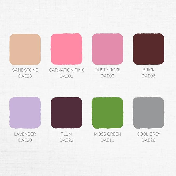 DecoEARTH Acrylic Paint Set “Wildflower Meadows” Reclaimed Premium Paint Set of 8 (2 oz.) Environmentally Friendly, made from Recycled Household Paint