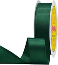 Spruce Green Satin Ribbon 1 inch X 50 Yards Polyester Ribbon for Gift Wrapping Very Suitable for Weddings Party Hair Bow Invitation Decorations and More