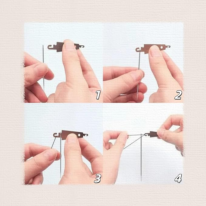Big Eye Steel Sewing Needles Kit 36 Piece, Multi-Purpose Needle and Thread Kit, Steel Sewing Needles Kit Clothing, Sewing Kit for Beginners