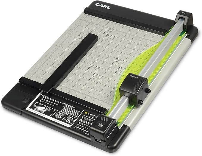 Carl Manufacturing 12210 Heavy-Duty Trimmer 12-Inch 36 Sht Cap. 14-Inch x12-1/4-Inch x3/4-Inch GY