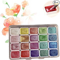 20 Colors Watercolor Painting Set, 2026 New Mini Forestry Shifting Watercolor Painting Set, Crafts Painting Supplies, Drawing Christmas Gifts for Teens Girls Boys Adults Artists (1ml Luoshen)