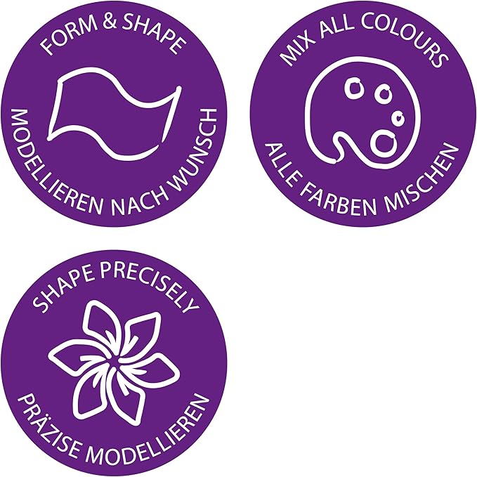 STAEDTLER FIMO Professional 8041-210 Oven-hardenening Modelling Clay 454g, True Magenta