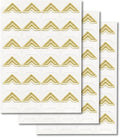 GOONAVI 10 Sheets 240 Pcs Shiny Gold Acid-Free Photo Corners, Self-Adhesive Mounting for Wedding Scrapbook Supplies, DIY Photo Album, Journal, Guest Book, Memory Book