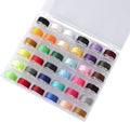 HNMZDS 36Pcs Bobbins and Sewing for Sewing Machine, Sa156 Bobbins with Case for Brother, Bro-Ther, Singer, Sewing Machine Accessories, Sewing Machine Bobbins (Color)