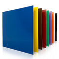 Maker Boards Colors Line of Double Sided Painted 1/16" Basswood Plywood Sheets, 12x12 inches, 1/16th and 1/8th Thickness, 17 Colors Available, Laser Safe, Diode Laser Compatible.