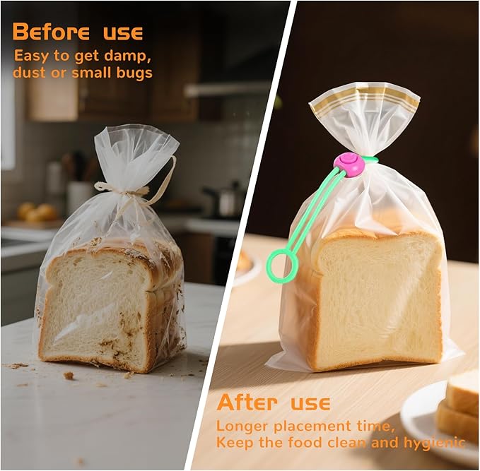 10Pcs Random Color Clay Bag Ties, Ceramic Tool Strap & Pottery Tool Holder Strap – Reusable Bag Closure for Clay and Ceramic Tools Organization