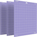Stronggrip Cutting Mat for Cricut Maker 3/Maker/Explore 3/Air 2/Air/One(3 Mats) 12"x12" Cricket Cutting Mats for Cricut Accessories