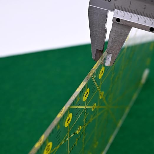 Sewing Rulers,Quilting Rulers Fabric Cutting Ruler 1pcs(6.5x12)