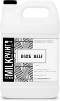 Real Milk Paint Dark Half, Dark Tung Oil and Orange Peel Oil for Wood Finishing, Cutting Boards, Butcher Blocks, Wood Floors, Clay, Stone, and Slate, Food Grade, 1 Gallon